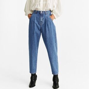 NWOT Mango Regina slouchy jeans size 1